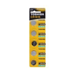 סוללת כפתור ליתיום - TOSHIBA - CR1616 BP5-TOS - CR1616 - 3V