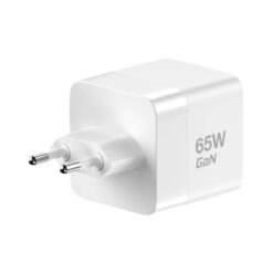 מטען קיר מהיר לבן, עם כבל נשלף 65W Type-C - דגם: MIRACASE - 99702-001-55 - MWC65RC
