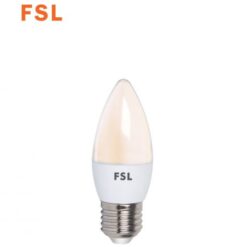 נורת לד - נר חלבי - FSL - FS-C35-7W-PA-W-FSE27 - E27/C35 - 595Lm/3000K - 7W