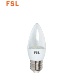 נורת לד - נר שקוף - FSL - FS-C35-5W-PA-D-CLE27 - E27/C35 - 450Lm/6500K - 5W