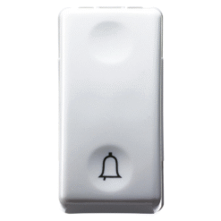 לחצן פעמון 230V + סימון פעמון - גוויס - GEWISS - SYSTEM - GW20512