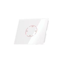 מפסק חכם דו קוטבי לדוד - WIFI - עם זכוכית מגע, צבע: לבן, תה"ט, לקופסא 4 מקום - SEMICOM SMART - STW-4GEVD/WH - 230V/16A