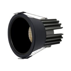 ספוט שקוע תקרה/גבס | עגול | גוף שחור | OMEGA | OM-INF-7W-CCT-BK | IP44 | Dark Light | Φ68x60mm | 38° | 700Lm | CCT-3 | 7W | INFINITY