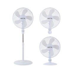 מאוורר 3 ב-1 | "16 | 5 כנפיים | לבן | MATRIX | MX-HFAN3in1-WH | 50W