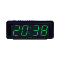 שעון מעורר דיגיטלי "1.8, תצוגה ירוקה - שחור - SAKAL - 104004 - SKL-762