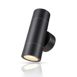 צמוד קיר | אפ-דאון | שחור | OMEGA | OM-LTM2XGU10-BK | IP65 | 2X GU10 | 2X11W Max | LOTEM