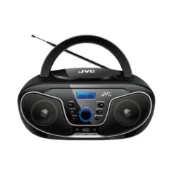 רדיו דיסק נייד עם בולוטוס וחיבור USB - שחור - JVC - RD-N327