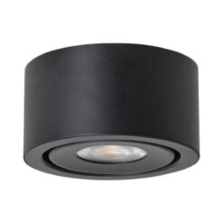 צלינדר צמוד תקרה מתכוונן | שחור | OMEGA | OM-LUKA-10W-CCT-BK | CCT-3 | 10W | LUKA
