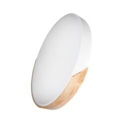 צמוד תקרה | גוף לבן/עץ | OMEGA | OM-VGS60-72W-CCT-WHWD | 600Ø | CCT-3 | 72W | VEGAS