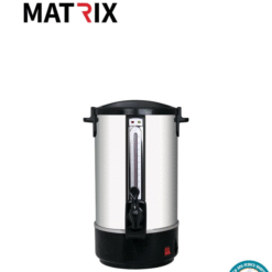 מיחם נירוסטה 100 כוסות + מנגנון בטיחות, דגם: MATRIX - MX-MH100