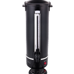 מיחם נירוסטה 60 כוסות + מגש כוסות, בצבע שחור, דגם: MATRIX - MX-MH60-BK-T