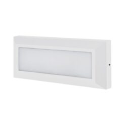 צמוד קיר/חומה/שבילית - סדרת אסטרו, גוף לבן - EUROLUX - WL-050WH/WW - IP54 - 400Lm/3000K - 10W