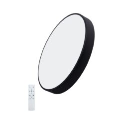 צמוד תקרה | עם שלט | גוף שחור | OMEGA | OM-VGS100-240W-RC-BK | 1000Ø | CCT-3 | 240W | VEGAS