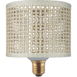 נורת לד בד במבו בהיר, ניתן לעמעום - EUROLUX - GLQ-BRA130WH/WW - E27 - 220Lm/3000K - 3.5W