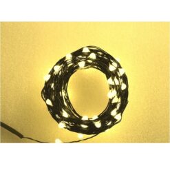 חבל ננו לדים - 100 לדים, 10 מטר - אור חם - LED-STRING05100/WW - 12V