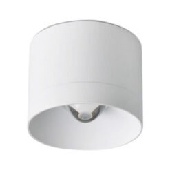 צילינדר צמוד תקרה | לבן | OMEGA | OM-ZOOM-10W-CCT-WH | IP54 | Ø100X75 | 15° | 900Lm | CCT-3 | 10W | ZOOM