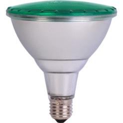 נורת לד גינה דקורטיבי ירוק - EUROLUX - PAR38827/G - E27/PAR38 - 700Lm - 8W