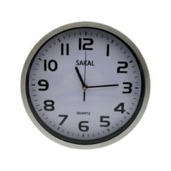שעון קיר אנלוגי מהודר 12 אינץ | SAKAL | 104084