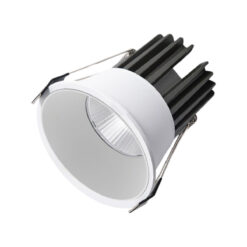ספוט שקוע תקרה/גבס | עגול | לבן | OMEGA | OM-INF-12W-CCT-WH-WH | Light Dark | IP44 | ø85x75mm | 36° | 1200Lm | CCT-3 | 12W | INFINITY