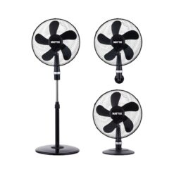 מאוורר 3 ב-1 | "16 | 5 כנפיים | שחור | MATRIX | MX-HFAN3in1-BK | 50W