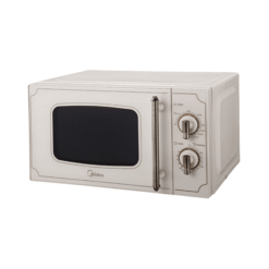 מיקרוגל מכאני רטרו, 20 ליטר, צבע: שמנת, דגם: MIDEA - 6537 - MM720CJ7