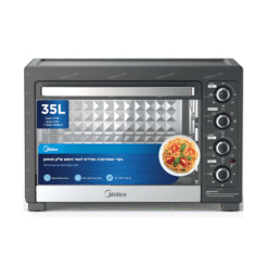 טוסטר אובן 35 ליטר + טורבו, בצבע שחור, דגם: MIDEA - 65500 - MC32AHC