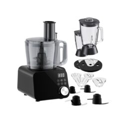 מעבד מזון דיגיטלי + כוס ואביזרים - 1000W, דגם: HEMILTON - 2126 - HEM-2126