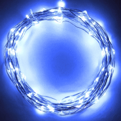 חבל ננו לדים - 50 לדים, 5 מטר - אור כחול - LED-STRING0550/B - USB