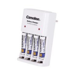 מטען סוללות + 4 סוללות CAMELION | BC-1010B-4AAA | 1100m | AAA |