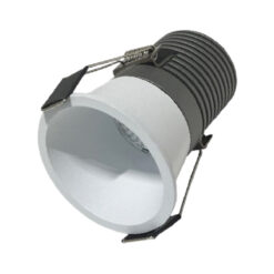 ספוט שקוע תקרה/גבס | עגול | לבן | OMEGA | OM-INF-5W-CCT-WH | Light Dark | IP44 | ø40×60mm | 24° | 1200Lm | CCT-3 | 5W | INFINITY
