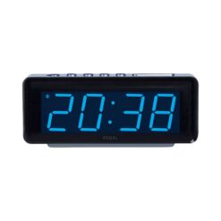 שעון מעורר דיגיטלי "1.8, תצוגה כחולה - שחור - SAKAL - 104001 - SKL-762
