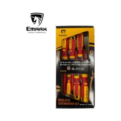 סט 6 מברגים מבודד | EMARK | 53385-B | 1000V VDE