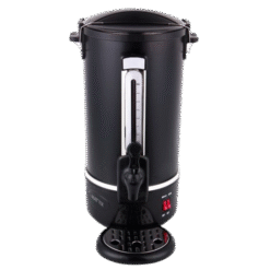 מיחם נירוסטה 30 כוסות + מגש כוסות, בצבע שחור, דגם: MATRIX - MX-MH30-BK-T