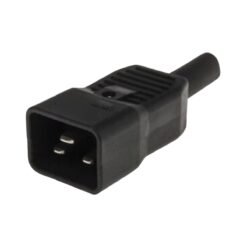 מחבר/תקע C20 להתקנה על כבל, דגם:  Wise Electric - 704550254936 - 230V/10A - JA-2263 ,C20