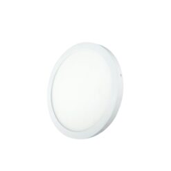 פאנל צמוד תקרה - עגול, גוף לבן - FSL - FS-FLON-25W-CCT-RD - 211ØX28Hmm - CCT-3 - 25W - FLAT