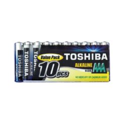 סוללת אלקליין בשרינק | TOSHIBA | LR3 MP-10 | (10P) | AAA