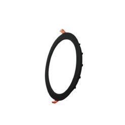 פאנל שקוע תקרה/גבס - עגול, גוף שחור - FSL - FS-FLIN-18W-CCT-BK - 220ØX9Hmm - CCT-3 - 18W - FLAT