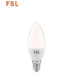 נורת לד - נר חלבי - FSL - FS-C35-7W-PA-W-FSE14 - E14/C35 - 595Lm/3000K - 7W