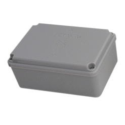 קופסת הסתעפות מרובעת חלקה - STRONG BOX - 44325 - IP55 - 850C - 120X80