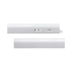 גוף מדף לינארי לד - גוף לבן - EUROLUX - F-LED060/CT - IP20 - 660Lm/CCT3 - 8W